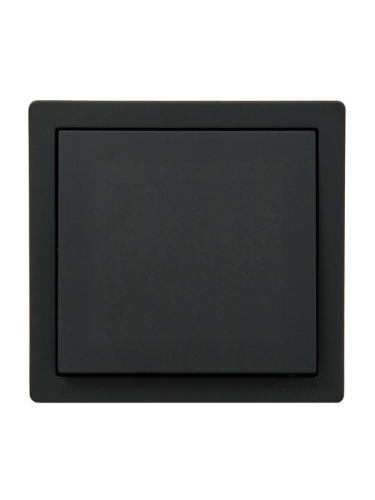 Выключатель 1-кл. ОП LETO черн. бархат LEZARD 752-4200-100 фото 2