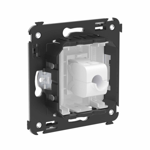 Розетка компьютерная 1-м СП Avanti "Белое облако" RJ45 кат.6 без шторок механизм DKC 4400693 фото 5