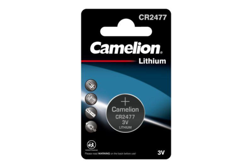 Элемент питания литиевый CR2477 BL-1 (блист.1шт) Camelion 8660 фото 3 Элемент питания литиевый CR2477 BL-1 (блист.1шт) Camelion 8660 фото 3