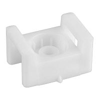 Площадка под стяжку для прямого монтажа 22х16мм бел. (уп.100шт) Rexant 07-2110