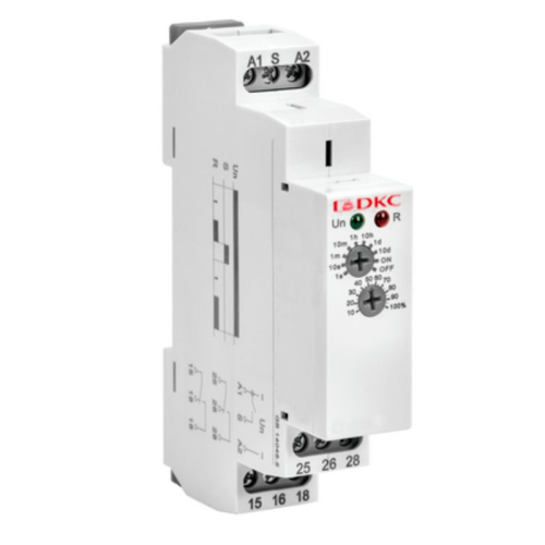 Реле времени задержка выключения конфигурация контакта 2CO AС/DC 12-240В DKC DRM-TB-2-240 Реле времени задержка выключения конфигурация контакта 2CO AС/DC 12-240В DKC DRM-TB-2-240