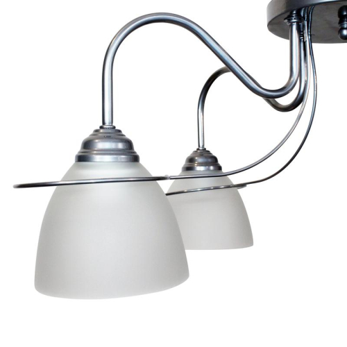 Светильник НСБ 01-5х60-137 "Атлас" 151 хром (Плафон 0898) E27 ИУ Элетех 1005404476 фото 3 Светильник НСБ 01-5х60-137 "Атлас" 151 хром (Плафон 0898) E27 ИУ Элетех 1005404476 фото 3