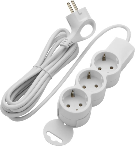 Удлинитель 3х3м с заземл. ПВС 3х0.75 REV 32005 2 фото 2 Удлинитель 3х3м с заземл. ПВС 3х0.75 REV 32005 2 фото 2