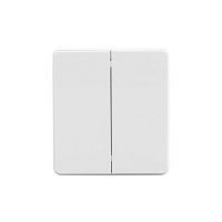 Выключатель 2-кл. СП ROUND MIELE 10А перламутр Kranz KR-78-0706-1