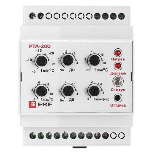 Терморегулятор РТА-200 EKF rta-200 фото 8