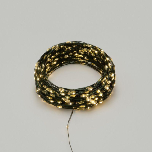 Гирлянда светодиодная "Роса" 50м 500LED тепл. бел. IP20 230В с контроллером провод зел. Neon-Night 303-286 фото 2 Гирлянда светодиодная "Роса" 50м 500LED тепл. бел. IP20 230В с контроллером провод зел. Neon-Night 303-286 фото 2