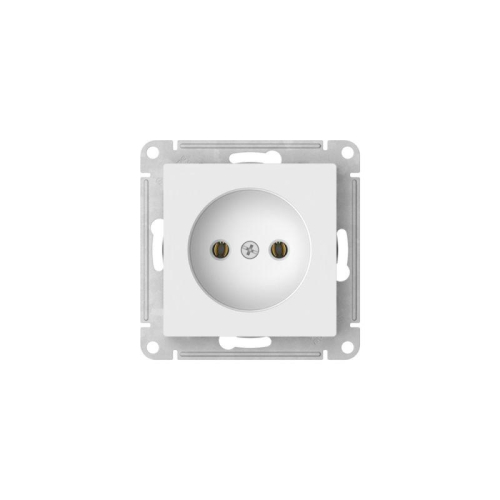 Розетка AtlasDesign 16А без заземл. без шторок быстрозажим. клем. механизм бел. SE ATN000141S фото 3
