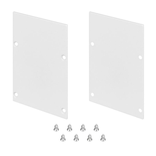 Заглушка LINE-S-5075 WHITE глухая металл (комплект) Arlight 041866 Заглушка LINE-S-5075 WHITE глухая металл (комплект) Arlight 041866