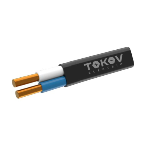 Кабель TOKOV ELECTRIC ППГ-Пнг(А)-HF 2х1.5 ОК (N) 0.66кВ (уп.100м) ТХМ00409091