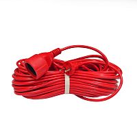 Удлинитель-шнур 1х30м без заземл. 10А IP20 2.2кВт ПВС 2х1 DOMTOK 2490 Удлинитель-шнур 1х30м без заземл. 10А IP20 2.2кВт ПВС 2х1 DOMTOK 2490