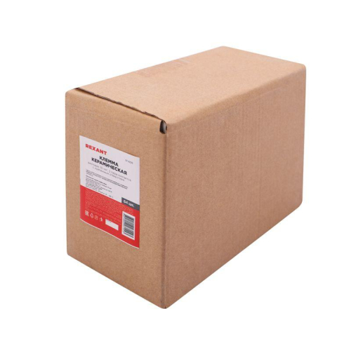 Клемма керамическая винтовая 10кв.мм 3 пары контактов с крепежным отверстием (уп.84шт) Rexant 07-6226 фото 7