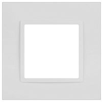 Рамка 1-м Elegance 14-5011-01М Classic для розеток и выключателей матов. бел. Эра Б0065822