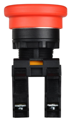 Кнопка "Грибок" d22мм 1НО+1НЗ MASTER без фиксации красн. IEK MI-BG60-11M-3-21-K04 фото 2 Кнопка "Грибок" d22мм 1НО+1НЗ MASTER без фиксации красн. IEK MI-BG60-11M-3-21-K04 фото 2