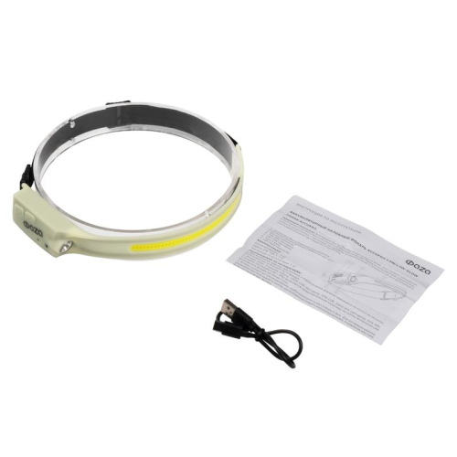 Фонарь аккумуляторный налобный ФАZА AccuFH3-L3W/L3W-GLOW 3Вт COB+3Вт XPE (5режимов упраление жестами) IP44 ФАZА 5061729 фото 4 Фонарь аккумуляторный налобный ФАZА AccuFH3-L3W/L3W-GLOW 3Вт COB+3Вт XPE (5режимов упраление жестами) IP44 ФАZА 5061729 фото 4