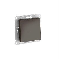 Переключатель 1-кл. AtlasDesign (сх. 6) 10AX быстрозажим. клем. механизм мокко SE ATN000661S