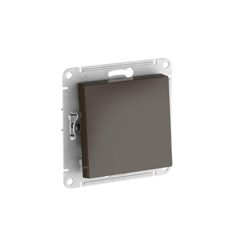 Переключатель 1-кл. AtlasDesign (сх. 6) 10AX быстрозажим. клем. механизм мокко SE ATN000661S