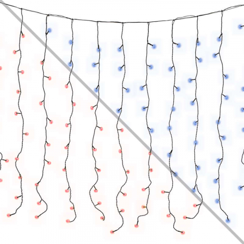 Гирлянда занавес 200х100см LDCL200-MG "Magic" 200 LED RGB IP20 разноцв. SHLights 4690601032645