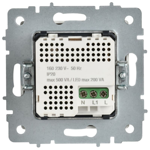 Датчик движения BRITE ДС10-1-БрАБ механизм арктич. бел. IEK BR-MS10-N-150-05-K91 фото 3