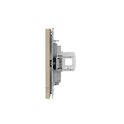 Розетка компьютерная 1-м KANT RJ45 кат.5E без шторки ванильн. марципан DKC 7015663 фото 4 Розетка компьютерная 1-м KANT RJ45 кат.5E без шторки ванильн. марципан DKC 7015663 фото 4