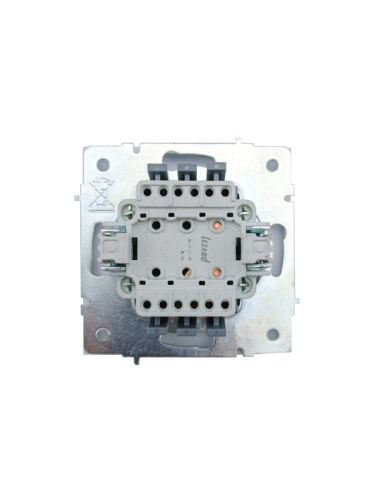 Выключатель проходной 1-кл. СП ZIMA IP20 10А безвинт. зажим бел. LEZARD 704-0288-105QC фото 5