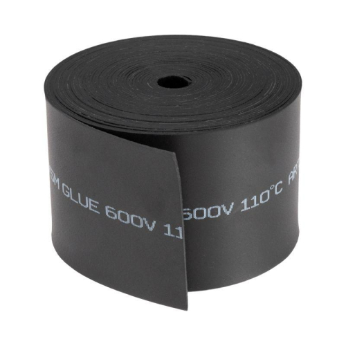 Лента термоусаживаемая ТЛ-0.8 50мм 5м с клеевым слоем черн. Rexant 48-9016 фото 3