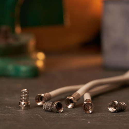 Разъем F RG-6 (03-008C) (уп.100шт) Rexant 05-4003 фото 3