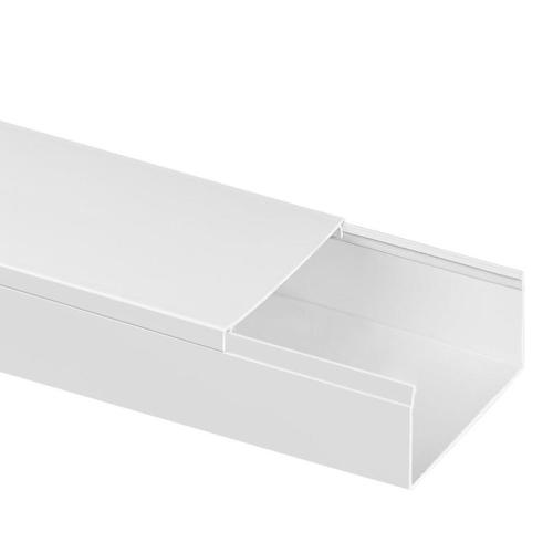 Кабель-канал 100х40 L2000 пластик бел. TOKOV ELECTRIC TKE-KK-100-40-2000-WH фото 2 Кабель-канал 100х40 L2000 пластик бел. TOKOV ELECTRIC TKE-KK-100-40-2000-WH фото 2