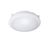 Светильник светодиодный WP 25 C 15W OP 940 D300 WH MDM 300х300х93мм 15Вт 4000К IP66 пылевлагозащ. ЖКХ с микроволнов. датчиком движения бел. Русский Свет 15072523440