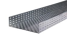 Лоток листовой перфорированный 110х400 L3000 сталь 0.9мм LKS 140 FT RU гор. оцинк OBO 6837608