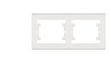 Рамка 2-м Manolya горизонт. бел. Makel 41001702