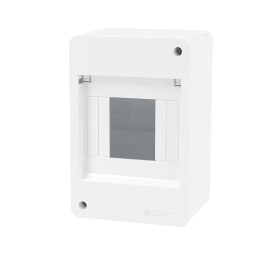Щиток настенный 4мод. без дверцы бел. DKC F04W0W0 фото 3 Щиток настенный 4мод. без дверцы бел. DKC F04W0W0 фото 3