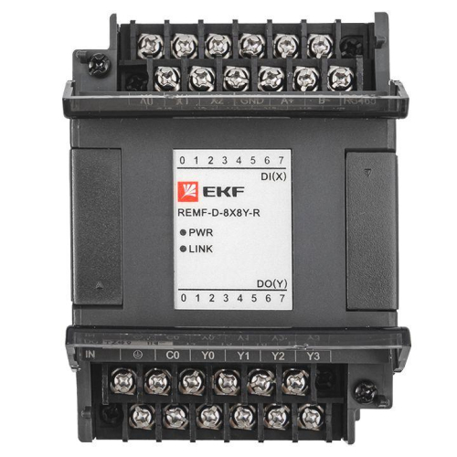 Модуль дискретного в/в REMF 8/8 PRO-Logic EKF REMF-D-8X8Y-R фото 7