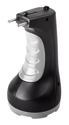 Фонарь аккумуляторный ручной AccuF2-L5W-bk SMD 5Вт 185лм IP20 2 режима: яркий/эконом аккум. 1.6А.ч выдвижная вилка индикатор зарядки ремешок черн. ФАZА 2857170 фото 3