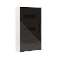 Щиток настенный Фрейм (FRAME) ЩРн-п-36 36мод. IP41 с тонированной дверцей с шинами PEN 2шт 8 отверст. + 2шт 10 отверст. бел. DKC F36W1WD