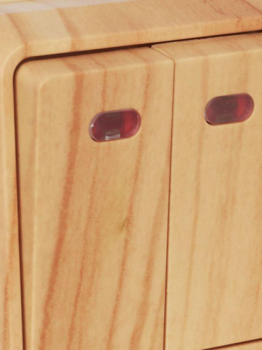 Выключатель 2-кл. ОП Октава 10А IP20 ВС20-2-1-ОС с индикацией сосна GENERICA EVO21-K03-10-DC фото 3