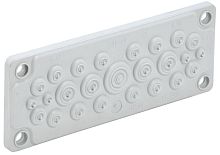 Ввод кабельный мембранный 25 отверстий d5-26мм IP65 (без клипс) TITAN IEK TI-01D-MC-025-65
