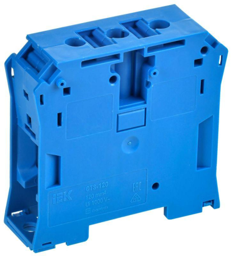 Колодка клеммная CTS ARMAFIX 120кв.мм син. IEK YCT10-00-K07-120