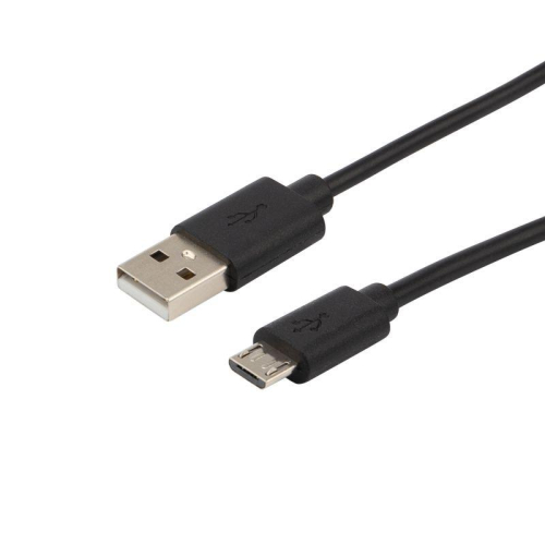 Шнур micro USB (male) - USB-A (male) 1.8м черн. Rexant 18-1164-2 фото 3
