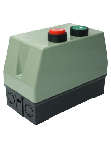 Пускатель ПМЛ-1220 УХЛ4 Б 10А кат. 220В 1НО IP54 с реле 7-10А в корпусе с кнопками ПУСК + СТОП Электротехник ET508535 фото 2