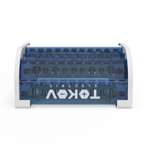 Шина на DIN-рейку в корпусе (кросс-модуль) 4 группы по 11 отверстий 125А TOKOV ELECTRICT KE-DBTB-125-4-11/3L+PEN фото 2 Шина на DIN-рейку в корпусе (кросс-модуль) 4 группы по 11 отверстий 125А TOKOV ELECTRICT KE-DBTB-125-4-11/3L+PEN фото 2