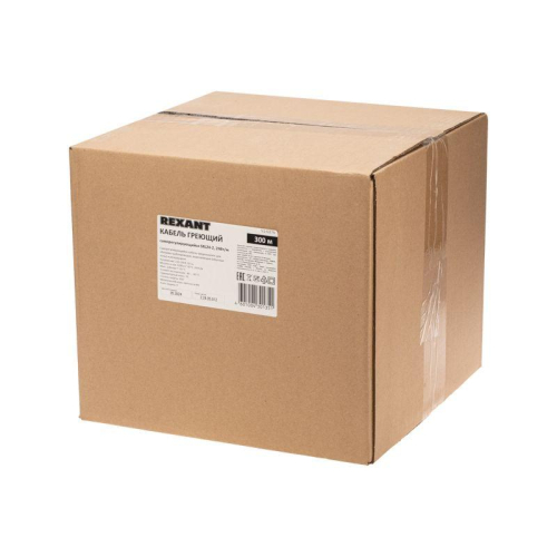 Кабель греющий (нагрев.) саморег. SRL24-2 неэкранированный 24Вт/м 0.9кв.мм/70м 300м Rexant 51-0276 фото 3