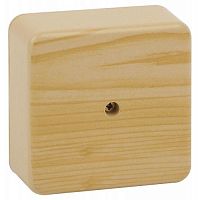 Коробка распаячная 50х50х20мм без клеммы IP40 сосна BS-P-50-50-20 Эра Б0058702