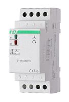 Реле контроля наличия асимметрии и чередования фаз CKF-B монтаж на DIN-рейке 35мм; задержка отключения 3-5с; 3х230В+N 2А 1Z F&F EA04.002.002