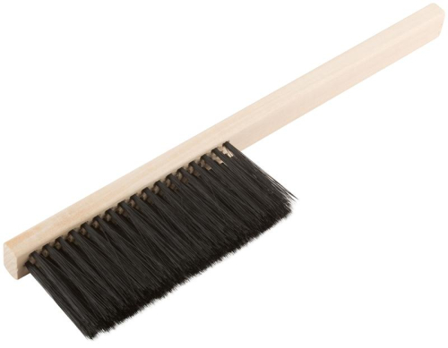 Щетка-сметка искусств. щетина деревянная ручка 3-х рядная 350мм КУРС 68030 фото 3