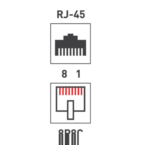 Джек компьютерный RJ45 (8P8C) кат.5E (уп.100шт) PROCONNECT 05-1021-6 фото 8