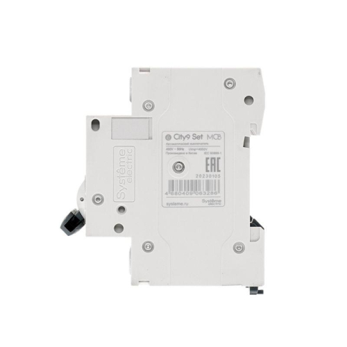 Выключатель автоматический модульный 4п B 10А 4.5кА City9 Set 400В SE C9F14410 фото 4
