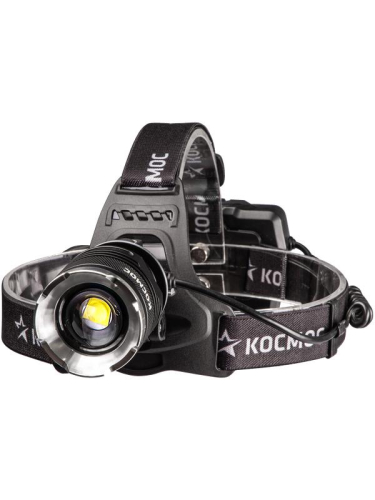 Фонарь налобный аккум. 10Вт P70 LED/Li-ion18650 3х1200мА.ч алюм. КОСМОС (KOC853Lit) Фонарь налобный аккум. 10Вт P70 LED/Li-ion18650 3х1200мА.ч алюм. КОСМОС (KOC853Lit)