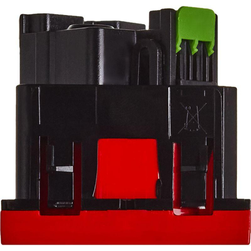 Розетка 2мод. 16А 250В 45град. с заземл. без защ. шторок безвинт. зажимы красн. ИЭК Leg 4525058 фото 6