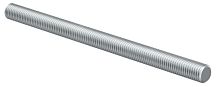 Шпилька резьбовая М10 DIN 975 L2000 IEK CLW10-TM-10-2-R