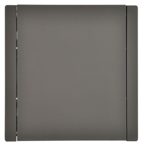 Розетка СП FORTE&PIANO 16А IP44 FP321 с заземл. защ. шторки с крышкой винт. крепл. сер. IEK FP-R16-16-44-K03 фото 2